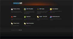 Desktop Screenshot of menu.smoce.net