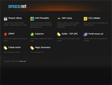 Tablet Screenshot of menu.smoce.net